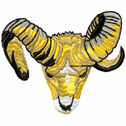 Sheep Embroidery Design 4